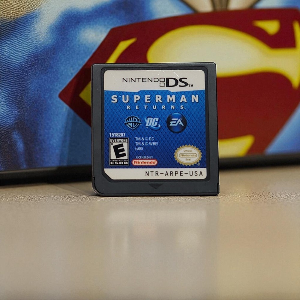 Superman Returns Nintendo DS 2006 EA Games Action Adventure Cart Only Tested